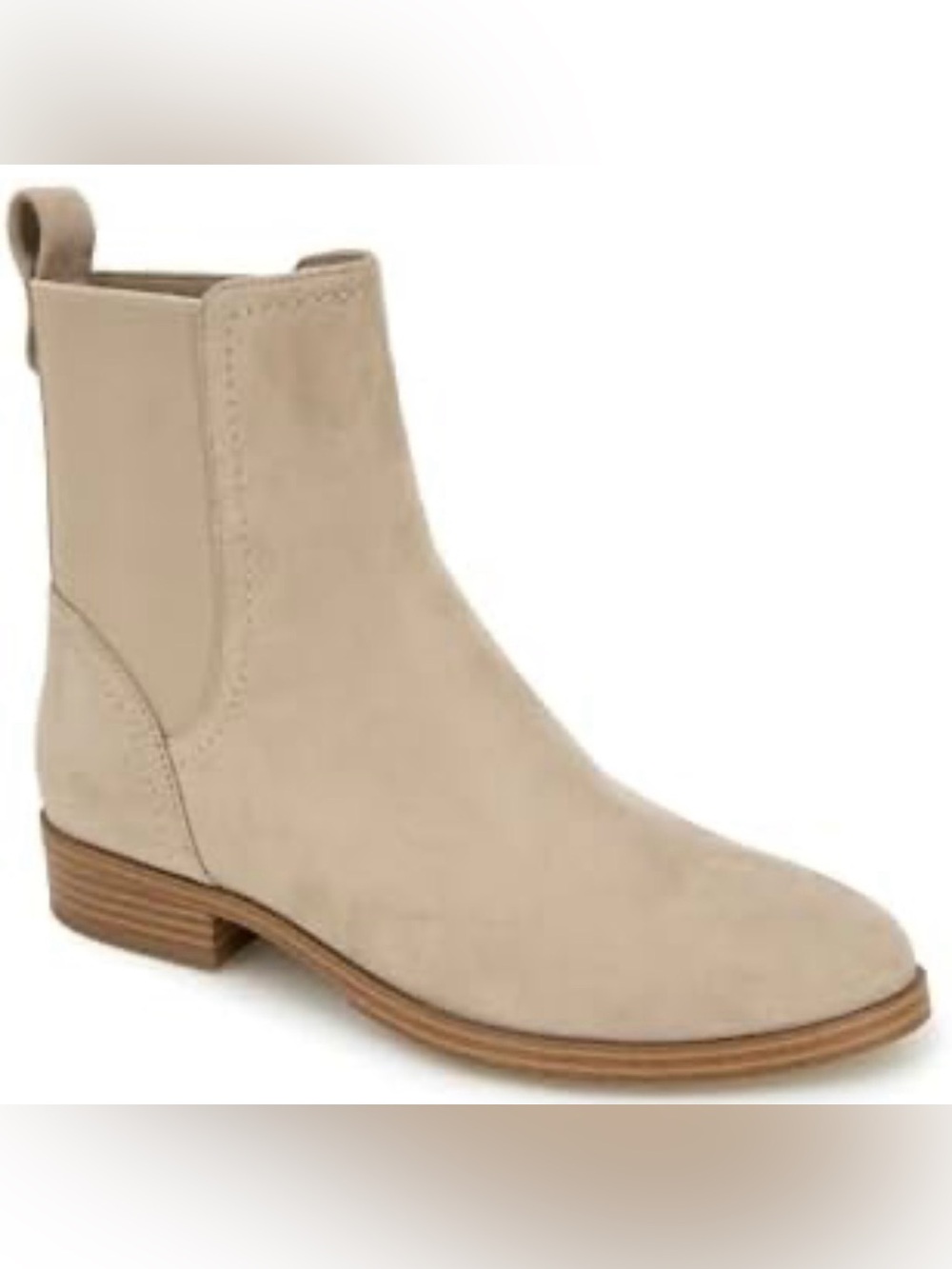 Splendid Faux Suede  Boot - Beige 6 1/2 tag attached flaws